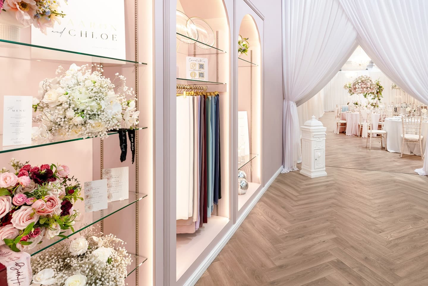 Joyous Moments showroom interior, Ashton-under-Lyne